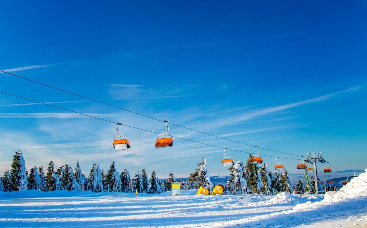 Ski Berg Klinovec Loučná pod Klínovcem Buitenkant foto