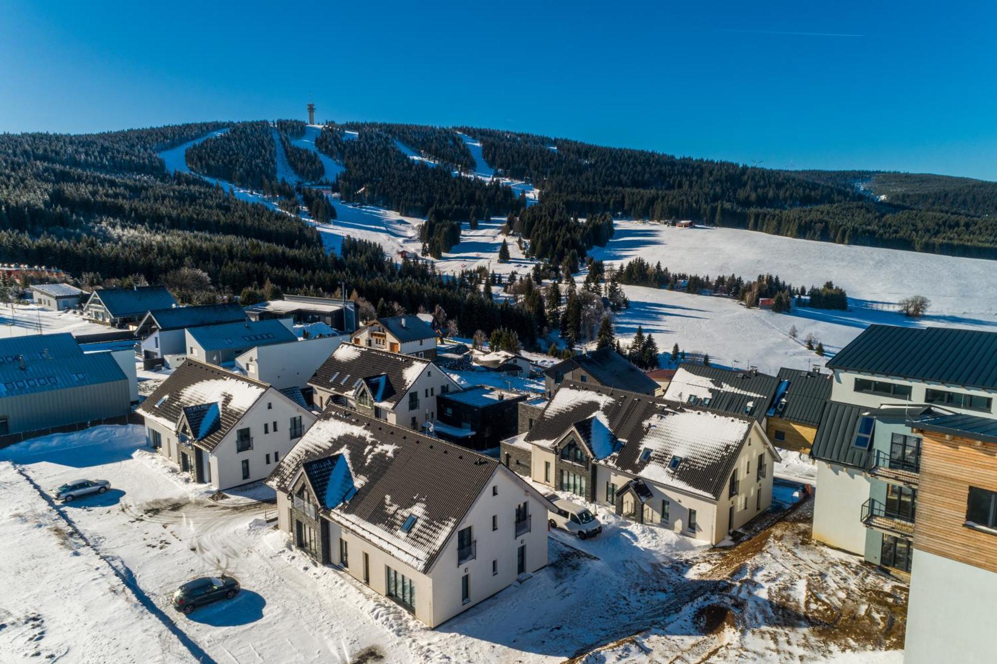 Ski Berg Klinovec Loučná pod Klínovcem Buitenkant foto