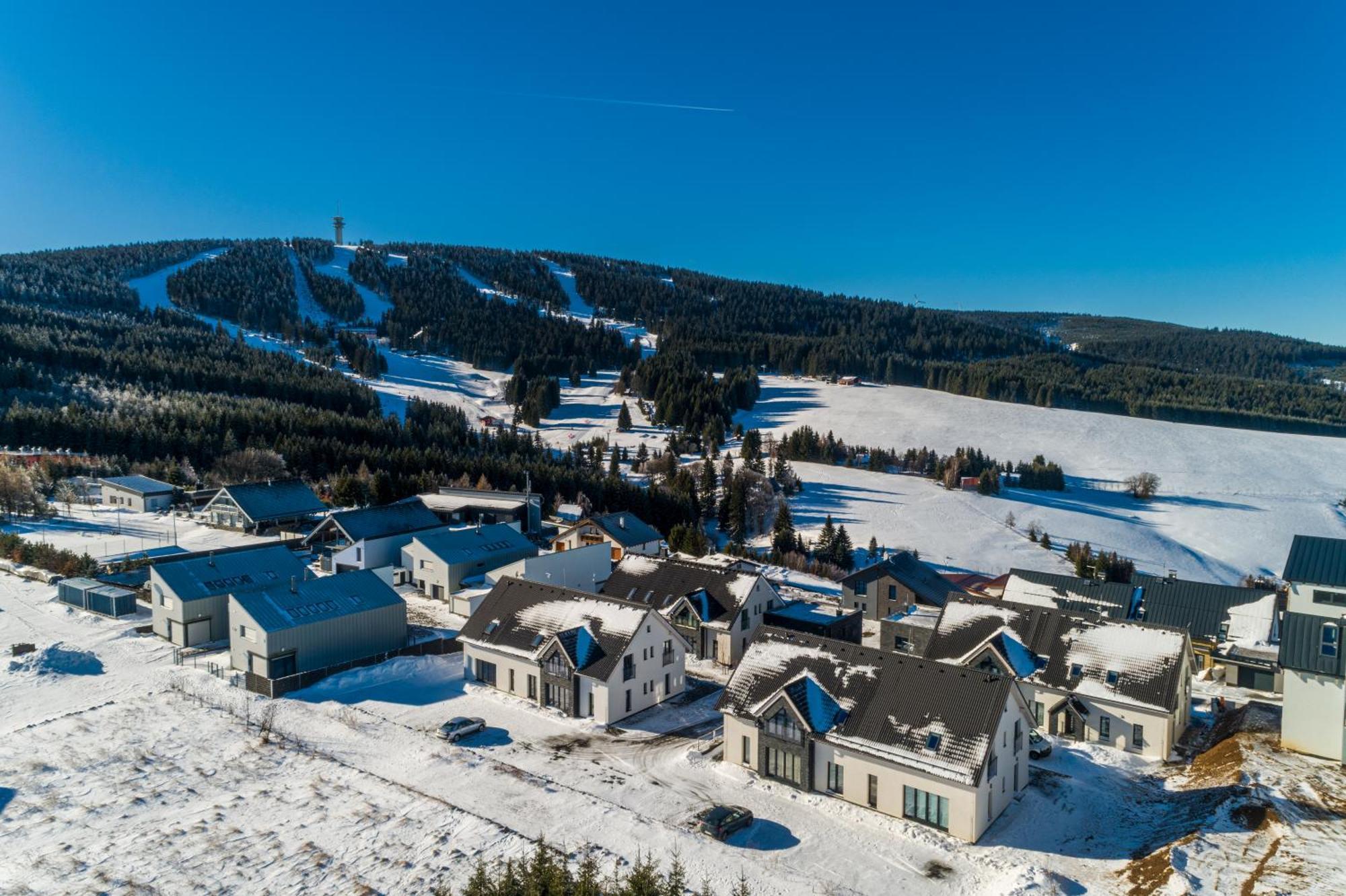 Ski Berg Klinovec Loučná pod Klínovcem Buitenkant foto